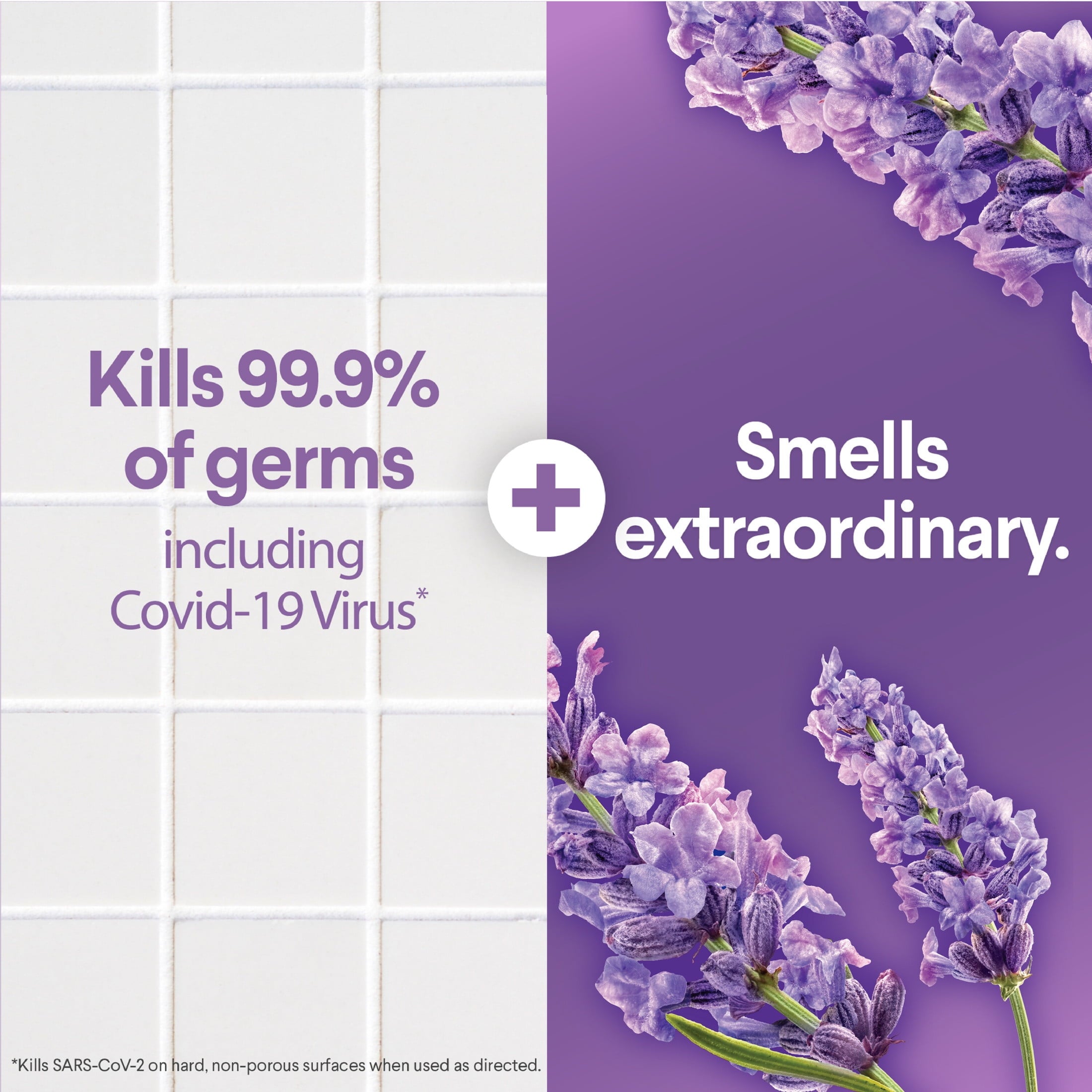 Clorox Scentiva Disinfecting Wipes, Lavender and Jasmine, 75 Count